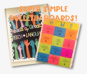 Quick & Easy Interactive Bulletin Boards For Speech - Bulletin Board #1730212