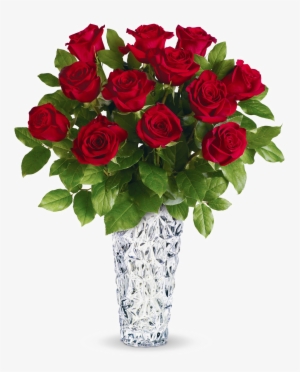 Flower Vase Transparent Images - Roses - Same & Next-day Flower Delivery Bouquet #1730215