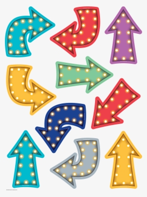 Clipart Design Bulletin Board - Marquee Arrows #1730274