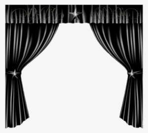 Image Free Black Theatre Curtain Blackcurtain Blacktheatre - Theatre Drapes #1730359