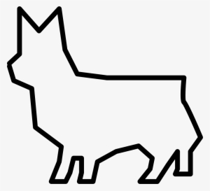 Cat Geometric Silhouette Comments - Icon #1730423