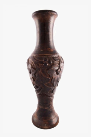 Wooden Flower Vase - Vase #1730690