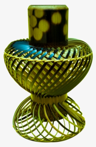 Apple Mid Bamboo Table Flower Vase In Brown - Vase #1730715