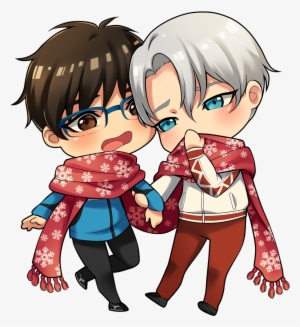 Yuri On Ice Patorishya - Chibi Png Victor And Yuri #1730940