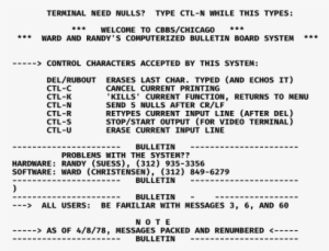 Cbbs - Computerized Bulletin Board System #1730962