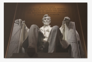 Abraham Lincoln - Poster: Hicks' The Lincoln Memorial, Washington Dc., #1731368