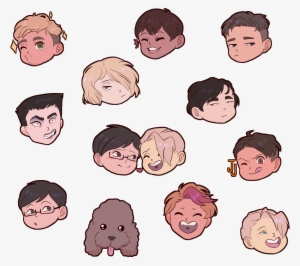 Author Comments - Yuri On Ice Stickers #1731369