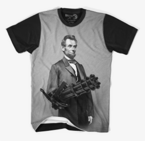 Chain Gun Abe Lincoln - Aaf Nation Shirts #1731497
