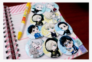 Yuri On Ice Yuri Yurionice Victor 9 Pieces Of Brooches #1731879