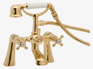 Download - Deva Tud03/501 Tudor Gold Bath Shower Mixer #1732724