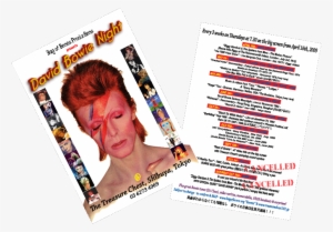David Bowie Night In Tokyo Flyer - Tokyo #1732864