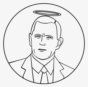 Donald Trump Easy At Getdrawings Com Free - Mike Pence Easy Drawing #1733225