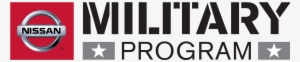Financing Assistance For Active And Veteran Military - Nissan Military Program #1733319