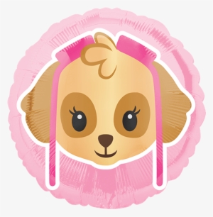Paw Patrol Skye Emoji - 18" Paw Patrol Skye Emoji Balloon - Mylar Balloons #1733524