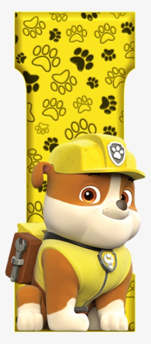 Alfabeto De Chase De La Patrulla Canina O Paw Patrol - Letra L De Paw Patrol #1733549