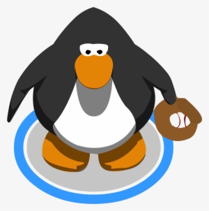 Baseball Glove In-game - Red Penguin Club Penguin #1733635