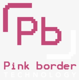 Pink Border Technology - Graphic Design #1733975