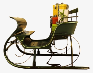 Santa Claus Sleigh - Weihnachts Schlitten Png #1733976 Santa Claus Sleigh - Weihnachts Schlitten Png #1733976