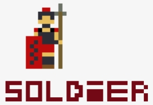 Roman Soldier - Roman Soldier Pixel Art #1734054