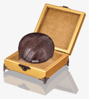 Kippah Crocodile «classic»<br> Black Brown - Kippah #1734103