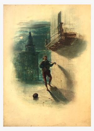 Unknown Artist Romantic "moonlight Serenade" - Painting #1735008 Unknown Artist Romantic "moonlight Serenade" - Painting #1735008