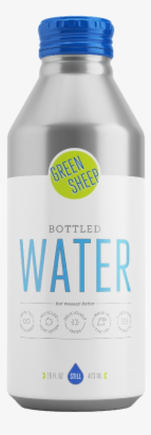 Green Sheep Still Bottled Water - Alternative To Plastic Bottles #1735081