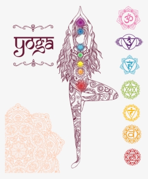 Mandala Yoga Chakra Illustration Long Balanced Transprent - Yoga #1735112