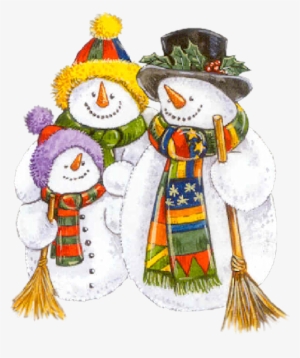 Snowmen - Веселый Снеговик Png #1736241