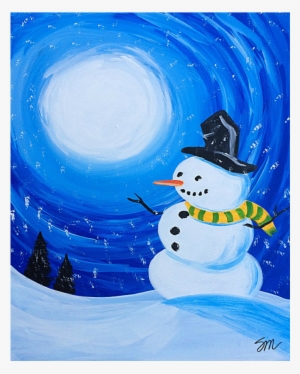 “frosty The Snowman” - Painting #1736279