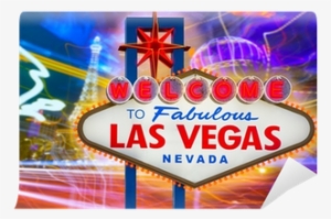 Welcome To Fabulous Las Vegas Sign Sunset With Strip - Welcome To Las Vegas #1736372