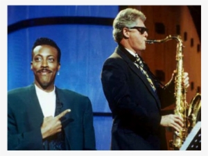 Arsenio Hall, President Bill Clinton, Bill Clinton, - Bill Clinton Saxophone #1736477