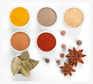 Especias En Fondo Blanco #1737014