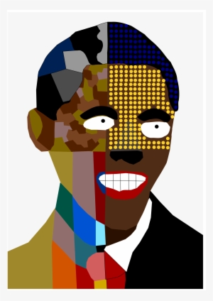 Obama Drawing Version - Plain Art #1737161