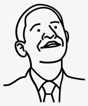 Drawing Obama Barack - Ausmalbilder Obama #1737279