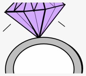 Cartoon Diamond Ring - Diamond Clip Art #1737311