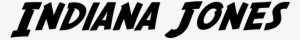 Home » Movies » Indiana Jones - Indiana Jones Logo Black And White #1737331