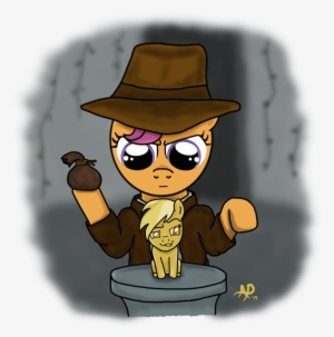 Sgtgarand, Clothes, Faic, Figurine, Hat, Idol, Indiana - Cartoon #1737493