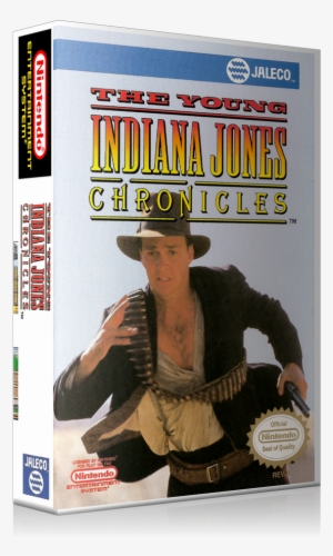 Nes Young Indiana Jones Chronicles Retail Game Cover - Young Indiana Jones Chronicles For Nintendo (nes) #1738055