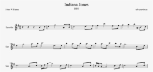 Tubescore Indiana Jones Alto Saxophone Sheet Music - Nuovo Cinema Paradiso Spartito Sax #1738076