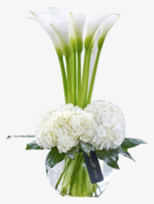 This Chic And Contemporary Hand-tied Bouquet Is Rich - Hydrangea In A Vase #1738446