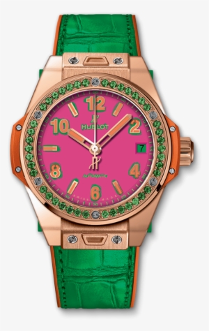Big Bang One Click Pop Art King Gold Apple - Pop Art Hublot #1738466