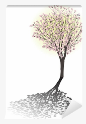 Magnolia Blossom Tree With Shadow Wall Mural • Pixers® - Find Din Indre Kraft (e-bog) #1738521