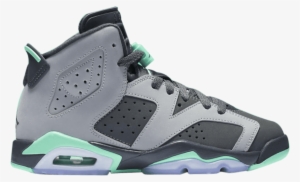 Air Jordan 6 Gs 'green Glow' - Girls Jordan Retro 6 Basketball Shoe - Grade School #1738836