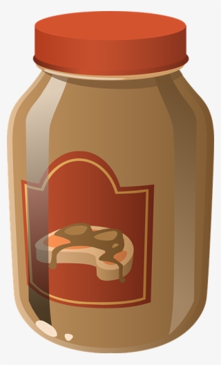 Peanut Butter Clipart Transparent - Peanut Butter Vector Png #1739879