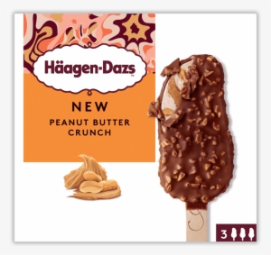 Peanut Butter Crunch Stickbar Multipack Uk Shn - Haagen Daz Peanut Butter Crunch #1739901