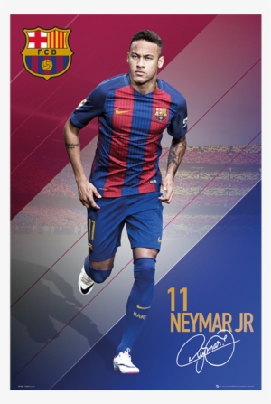 Fc Barcelona Neymar Poster 16/17 - Barcelona Neymar Jr 2017 #1740399