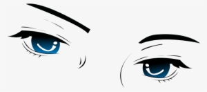 Eyes, Blue Eyes, Eyebrows, Brows, Seeing - Vector Graphics #1740463