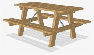Download - Png Picnic Table #1741056