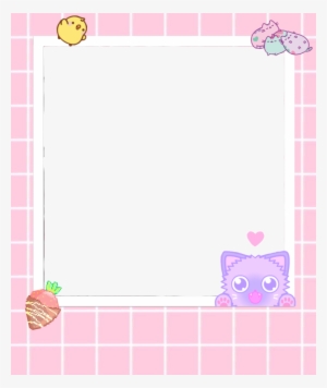 Kawaii Frame Png - Kawaii Cute Transparent Frames #1741223