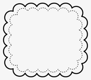 Clipart Freeuse Free Printable Oh My - Cute Black And White Frame #1741264